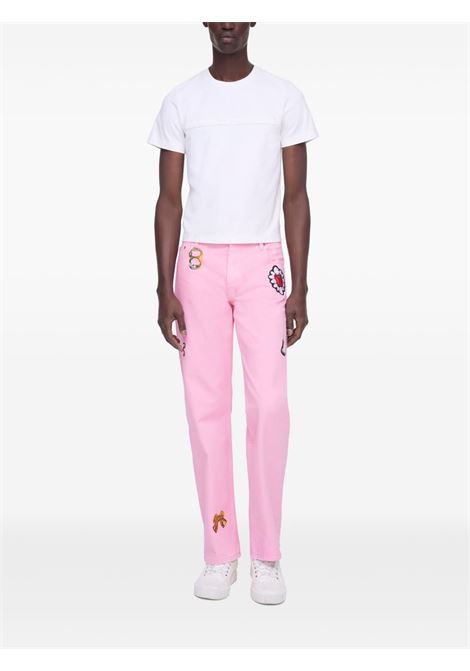 Jeans dritti The Runway Charm in rosa Marc Jacobs - unisex MARC JACOBS | 2S5RBT001D09678